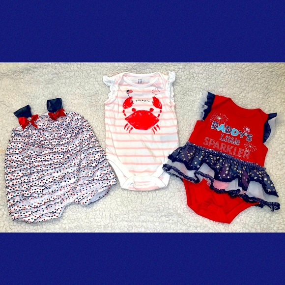 Baby Girl 4th of July Bundle! *BUY2GET2FREE!* - Picture 1 of 16